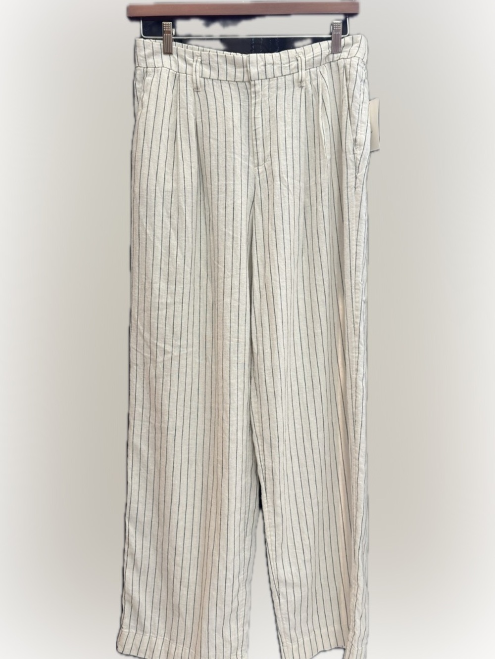 a new day Women's Light black Pinstripe Chinos